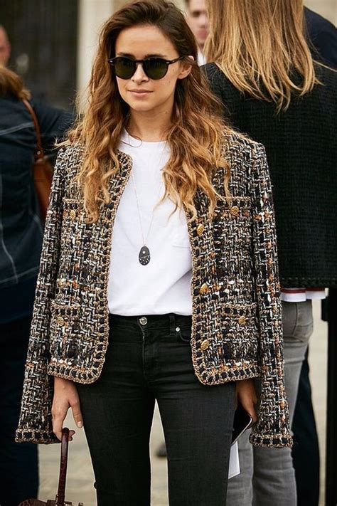 how to style a chanel jacket